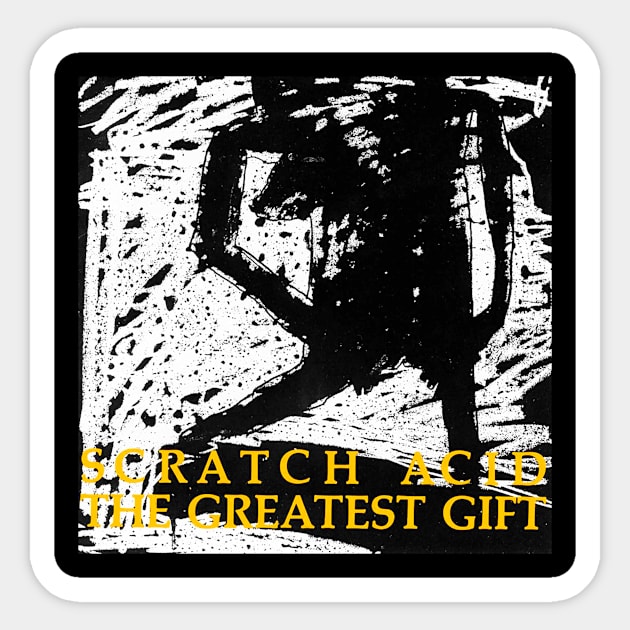 SCRATCH ACID- THE GREATEST GIFT Sticker by The Jung Ones